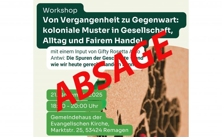 ABSAGE: Wie koloniale Muster bis heute wirken