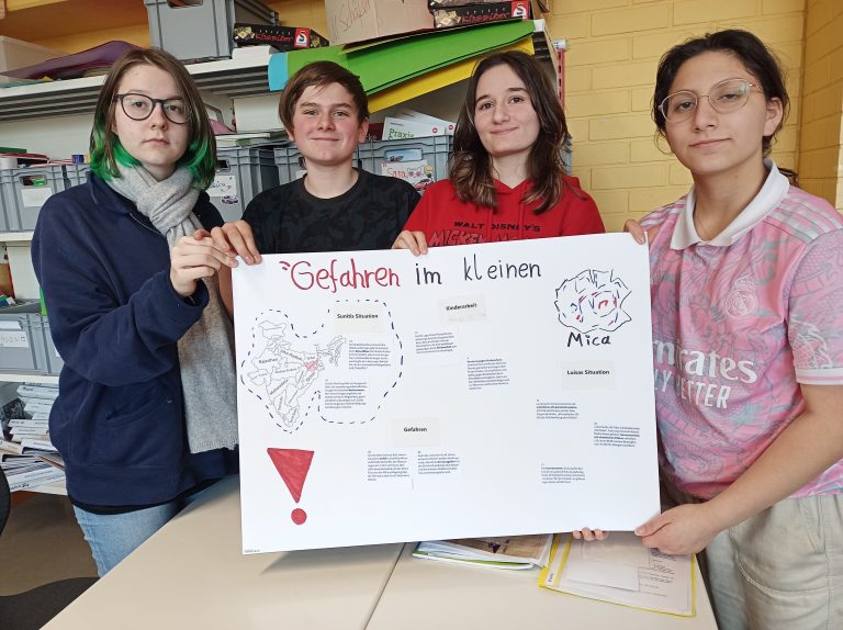 Workshop zu Mica an Barbarossaschule