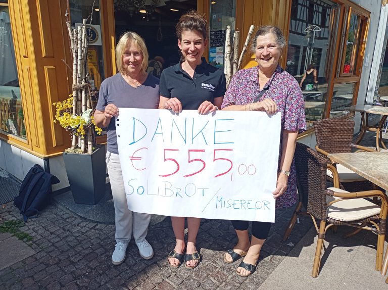 Aktion „Soli-Brot“ mit tollem Ergebnis